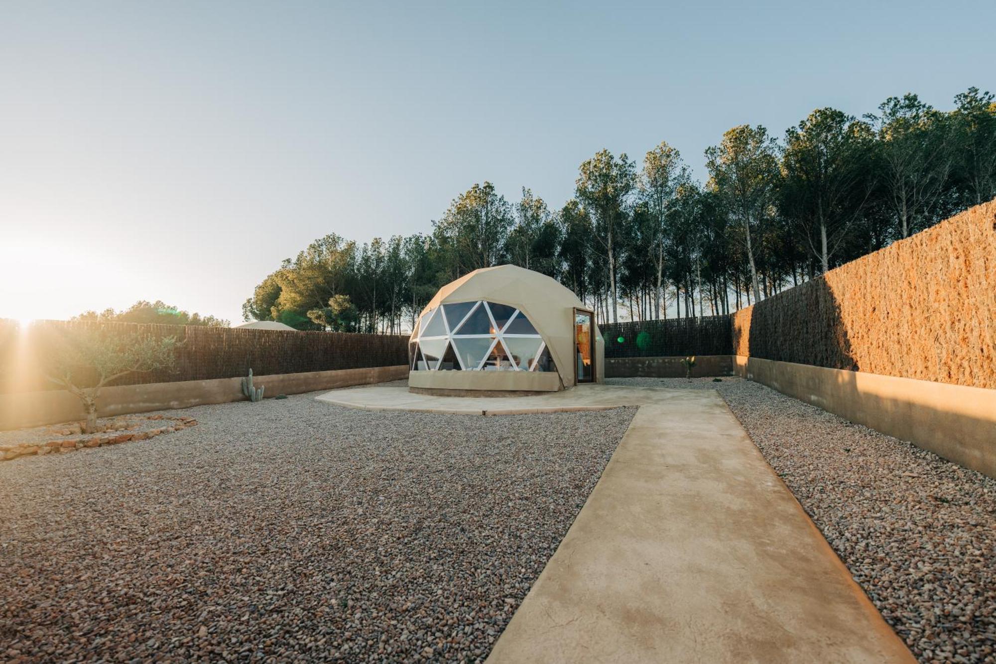 El Moli Glamping 호텔 Adzaneta 외부 사진